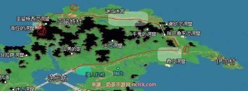 魔力宝贝狗洞在哪？